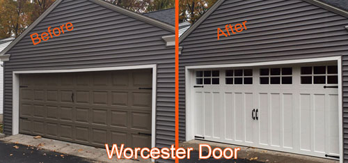 New Garage Door Install Worcester Door Company