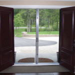 Mirage entry door screens low profile